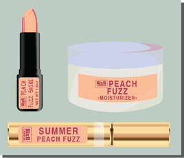 peach-fuzz-cosmetic-product-labels