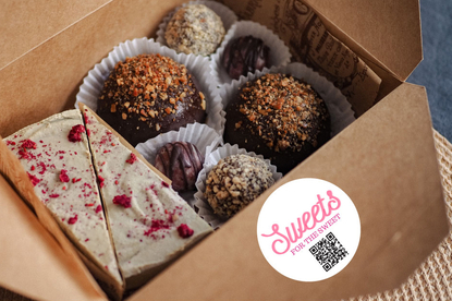 Add a QR code to your product packaging to attract customers to your website.