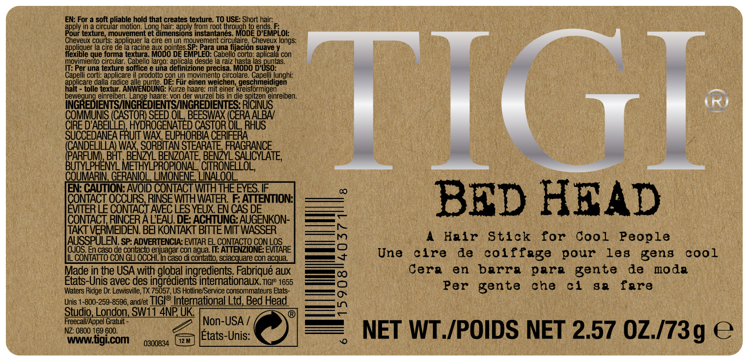 TIGI-bedhead-hot-foil-cosmetic-label