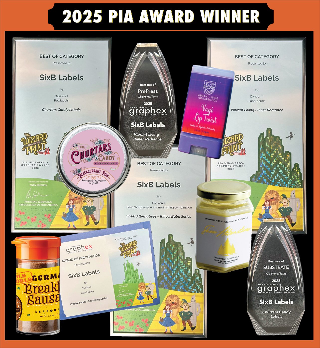 Proud Winner of 2025 PIA Awards