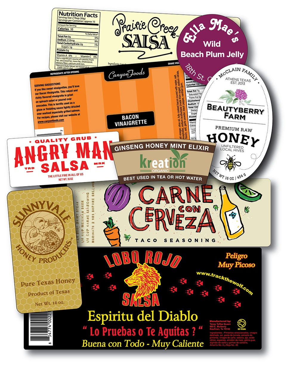 food-honey-jelly-salsa-labels