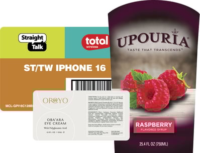 HD digital colorful labels