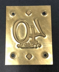 SixBLabels_40th_anniversary_hotstamp_plate