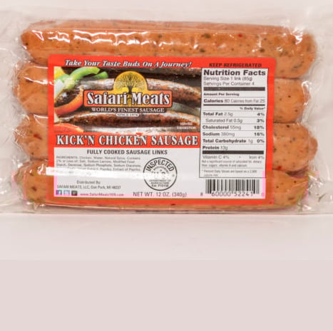 Safari Meats Packaging