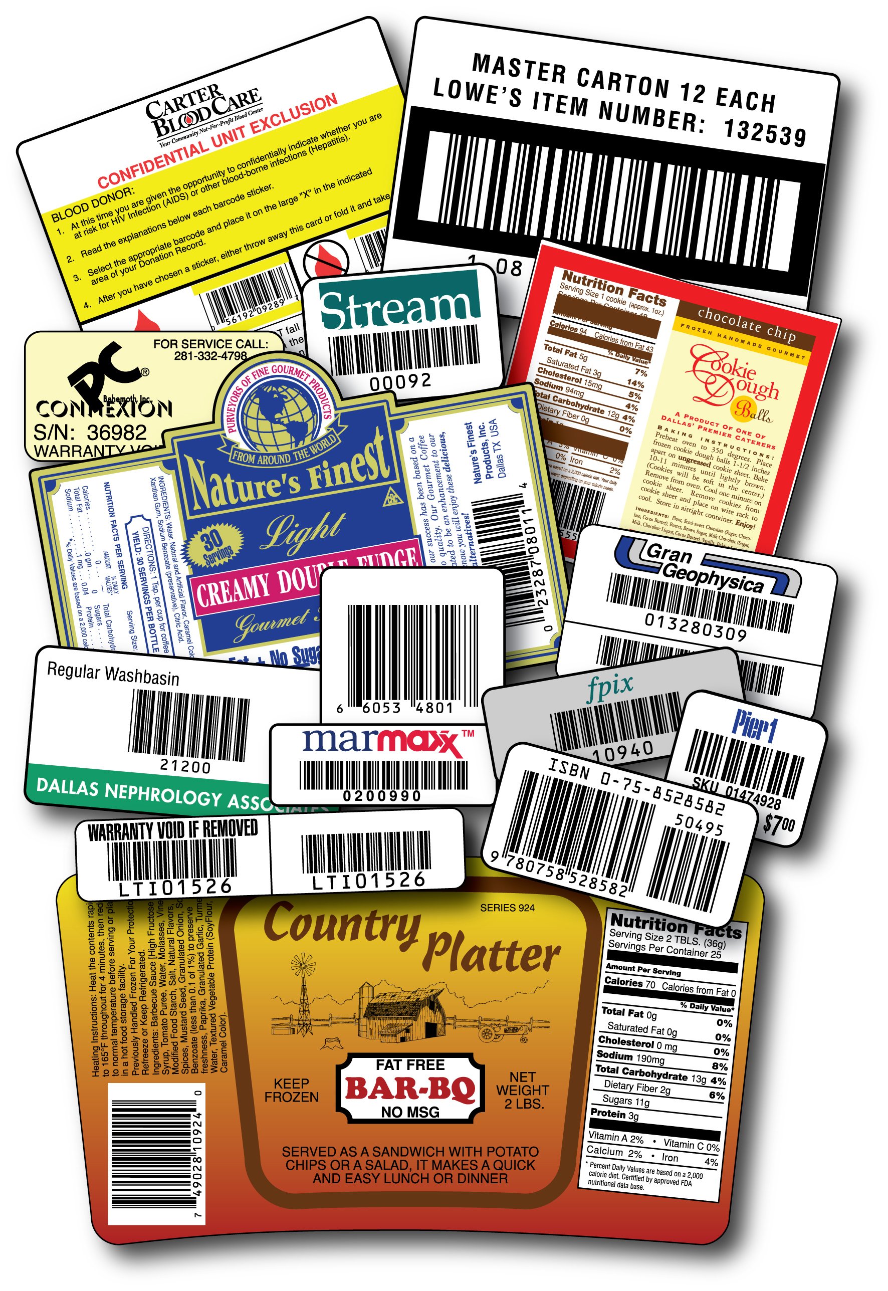 How to make your own barcode labels